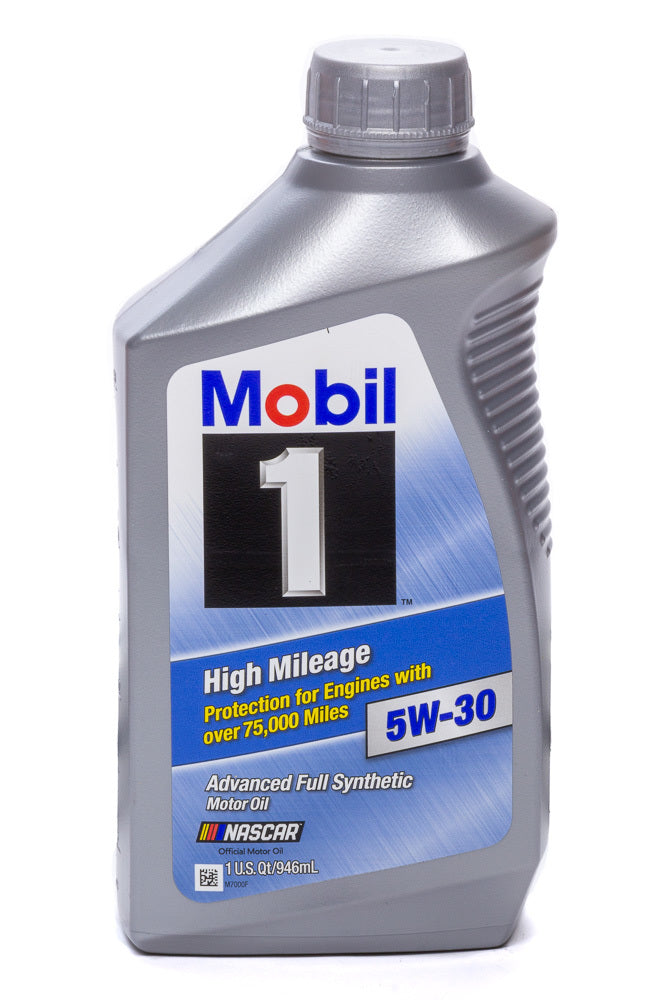 Mobil 1 5w30 High Mileage Oil 1 Qt