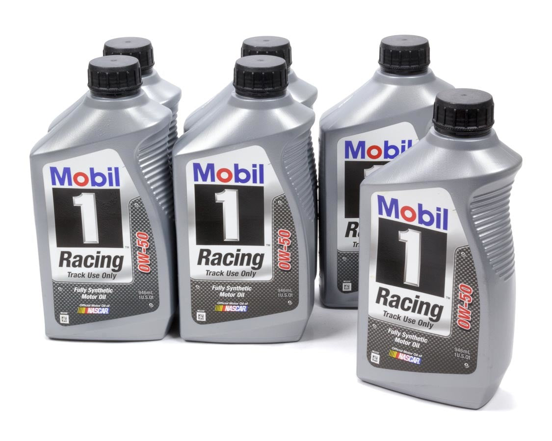 Mobil 1 0w50 Racing Oil Case 6x1 Qt