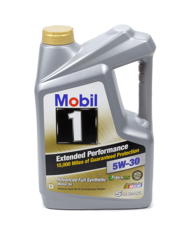 Mobil 1 5w30 EP Oil 5 Quart Bottle Dexos