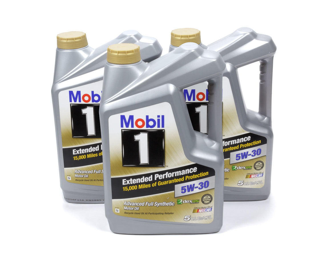 Mobil 1 5w30 EP Oil Case 3x5 Qt Bottles Dexos