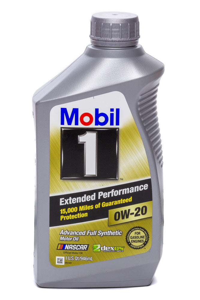 Mobil 1 0w20 EP Oil 1 Qt Bottle Dexos