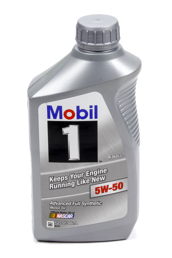 Mobil 1 5w50 Synthetic Oil 1 Qt. FS X2
