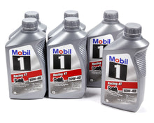 Load image into Gallery viewer, Mobil 1 10w40 Racing Oil Case 6x1 Qt. 4T Motorcycle