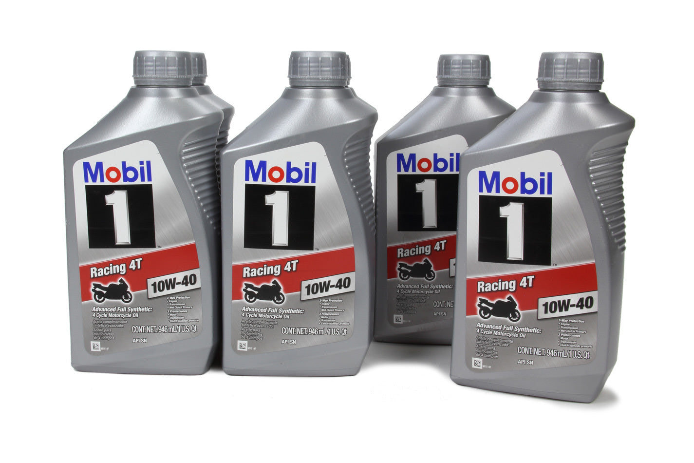 Mobil 1 10w40 Motorcycle Oil Case 6x1 Quart