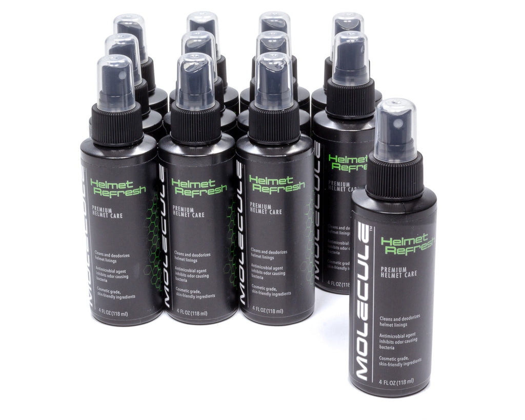 Spray refrescante de tela para cascos, 4 oz, caja de 12