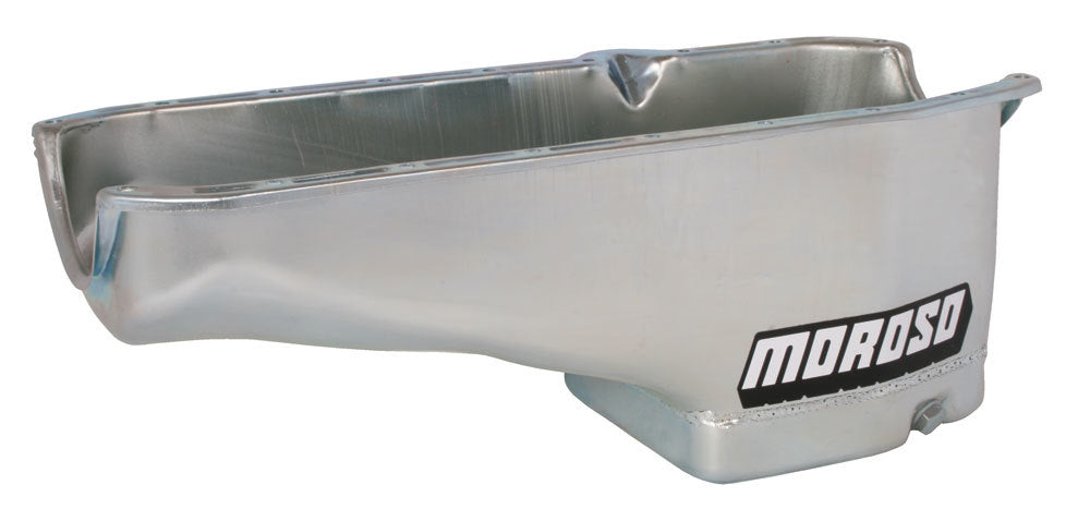 Moroso SBC Oil Pan - Pass. Dipstick