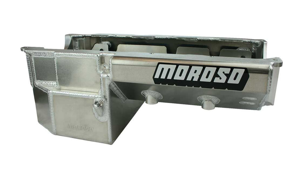 Moroso BBC Gen VI Oil Pan w/Dual Power Kick Outs