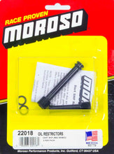 Cargar imagen en el visor de la galería, Moroso Oil Restrictors - SBC Dart SHP Block