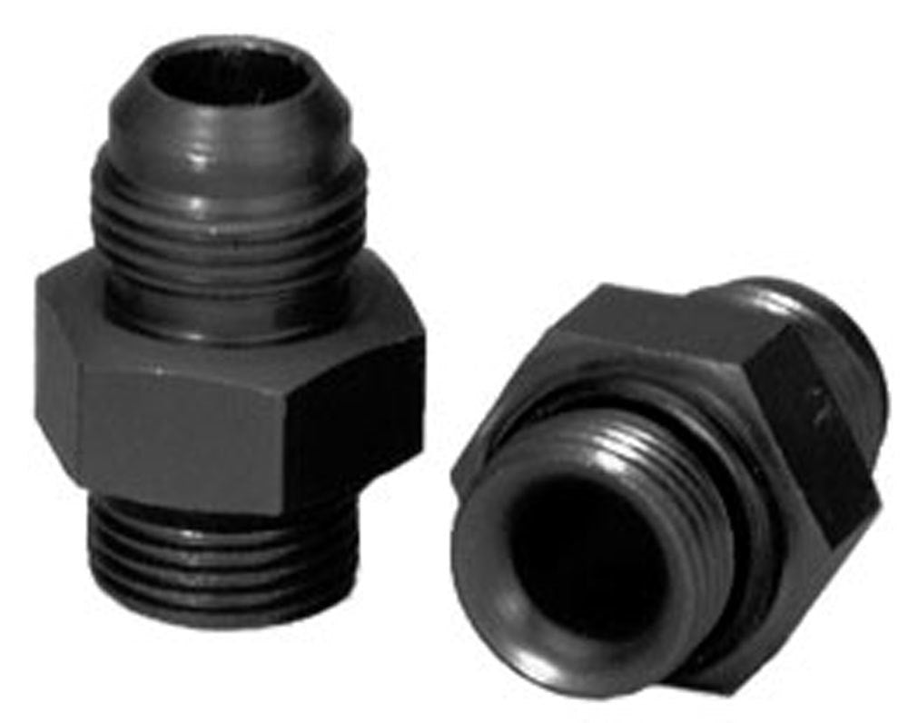 #10 Black O-Ring Aluminum Fitting