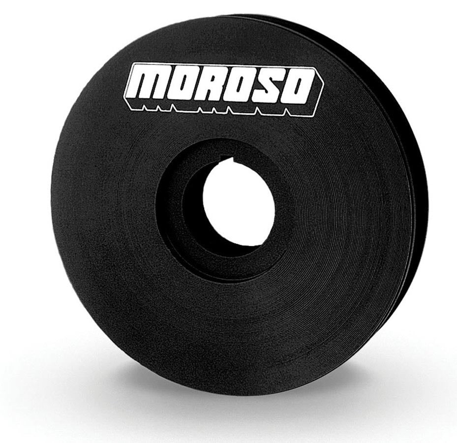 Moroso 4in V-Belt Crank Pulley