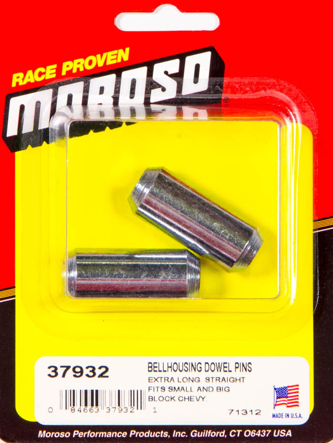 Moroso Bellhousing Dowel solid straight