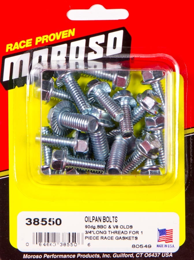 Moroso Sb Chevy Oil Pan Bolts