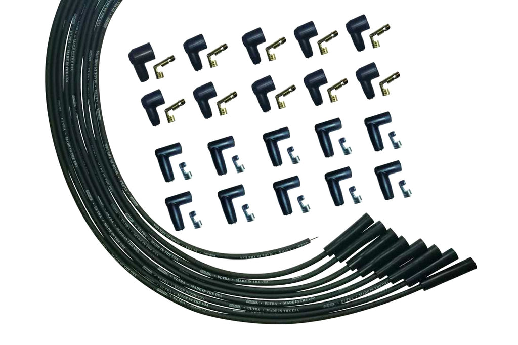 Moroso Ultra Plug Wire Set Universal V8 Black