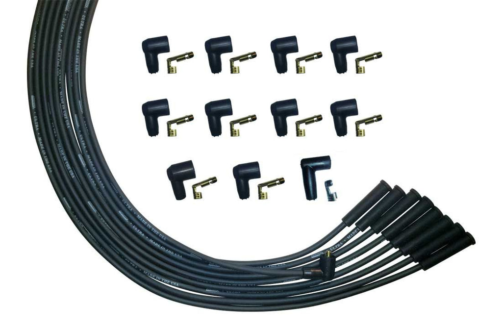 Moroso Ultra Plug Wire Set Universal V8 Black