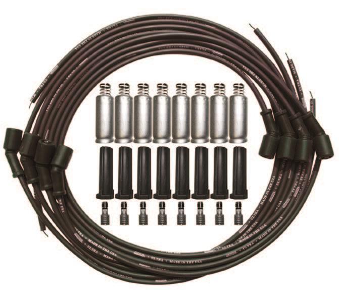 Moroso Ultra Plug Wire Set Universal GM LS Black