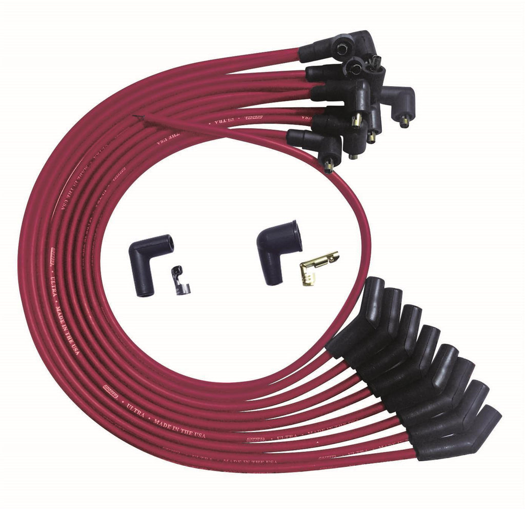 Moroso Ultra Plug Wire Set SBF 351W Red