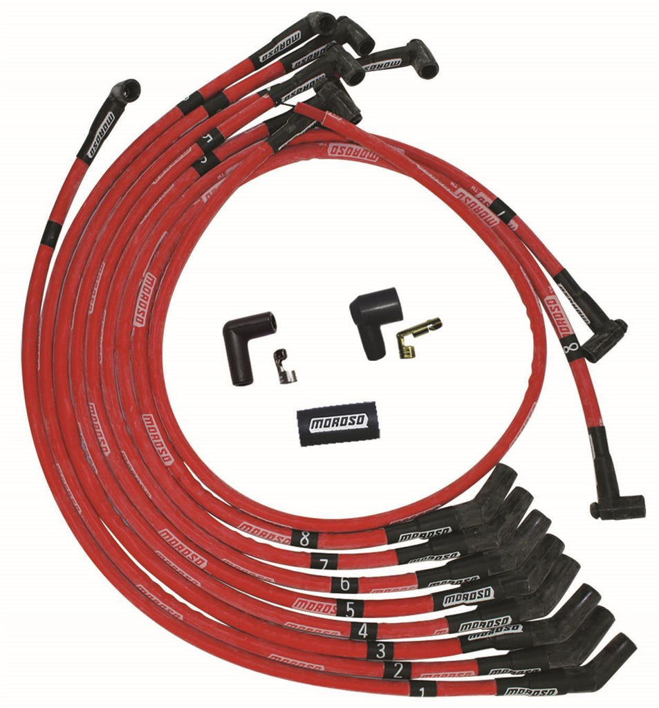 Moroso Ultra Plug Wire Set SBF 351W Red