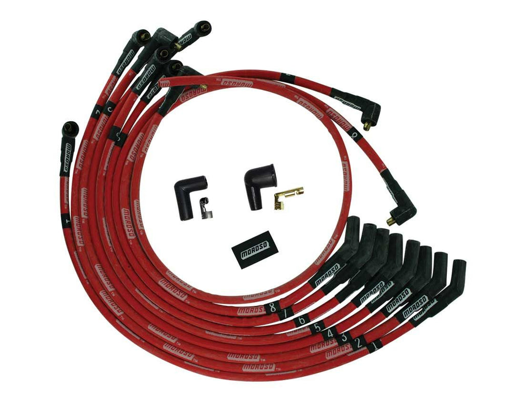 Moroso Ultra Plug Wire Set SBF 351W Red