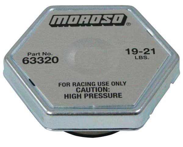 Moroso Racing Radiator Cap 19-21LBS.