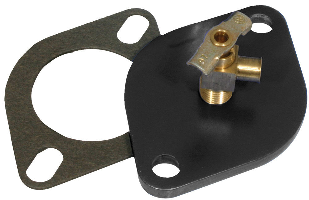 Moroso Chevy V8 Water Neck Bleeder Plate