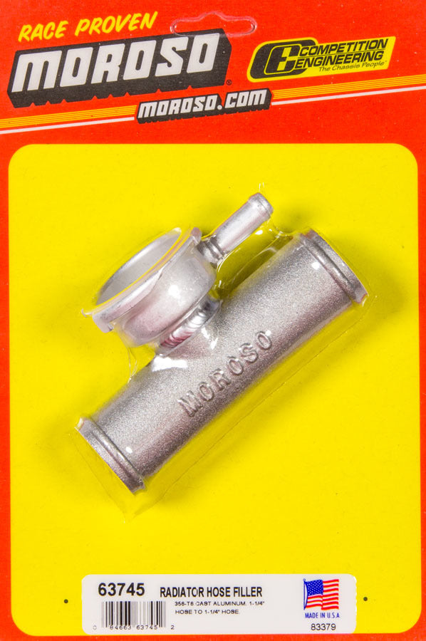 Moroso Radiator Hose Filler 1.25in Hose To 1.25in Ho