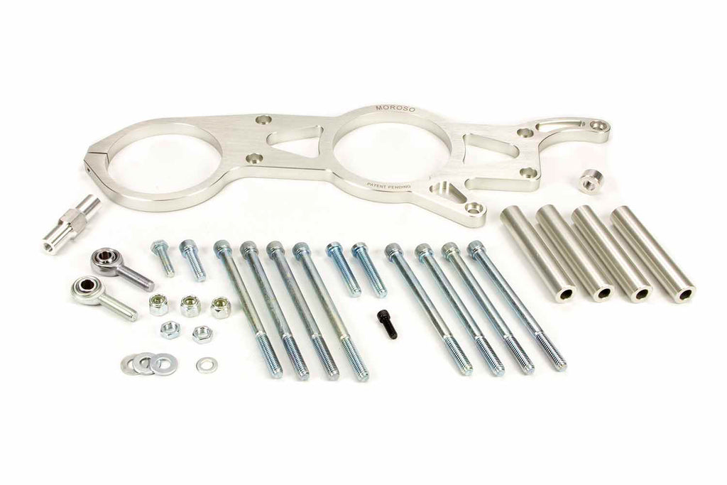 Moroso Alt/Vac Pump Mounting Bracket Kit - BBC