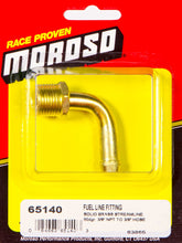 Load image into Gallery viewer, Moroso 3/8npt-3/8in. Fuel Fitting