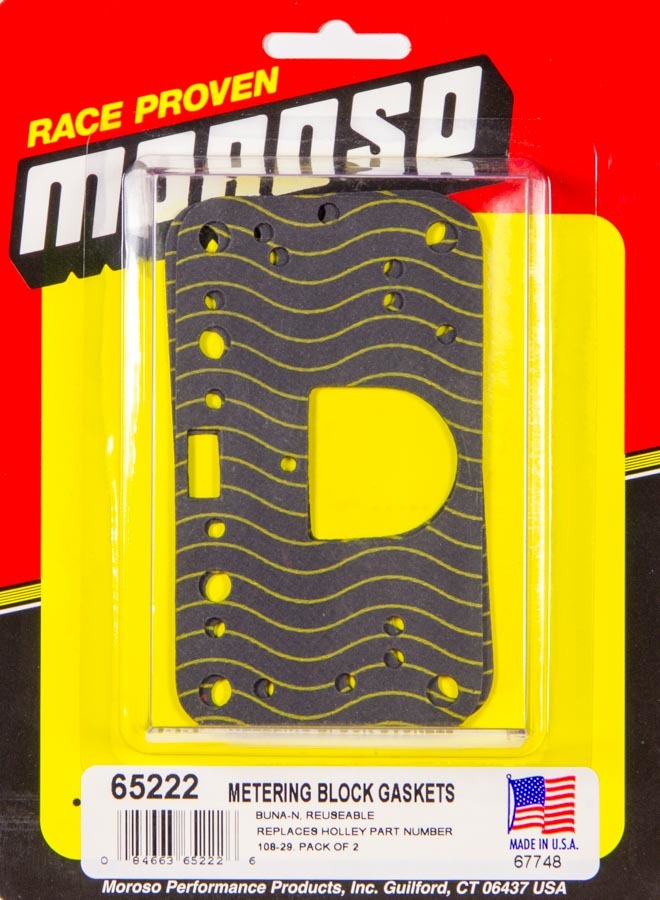 Moroso Neoprene Holley Gaskets