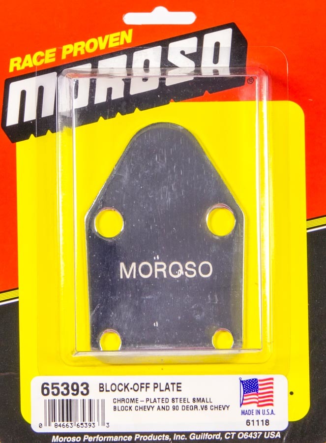 Moroso SB Chevy F.P. Block-Off