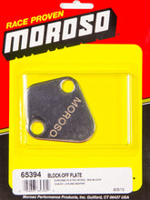 Cargar imagen en el visor de la galería, Moroso Bb Chevy F.P. Block-Off