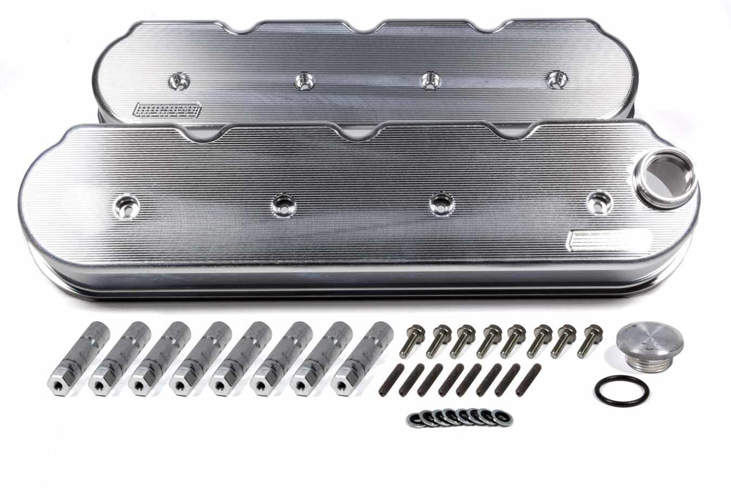 Moroso GM LS Billet Alm. Valve Covers 2.5in Tall