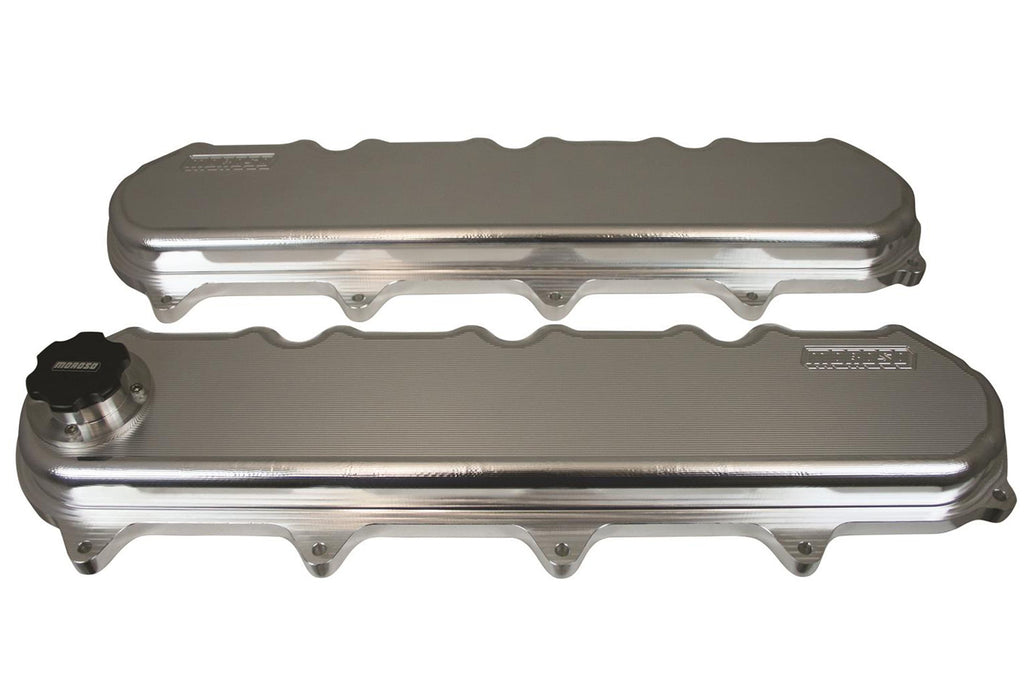 Moroso GM LT1/LT4 Billet Valve Cover Set w/Oil Fill