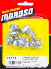 Load image into Gallery viewer, Moroso Alum. Quick Fasteners- Flush Head-7/16in x .5in