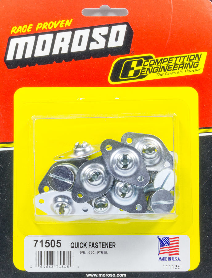 Moroso Self Ejecting Fasteners .550in Long Body