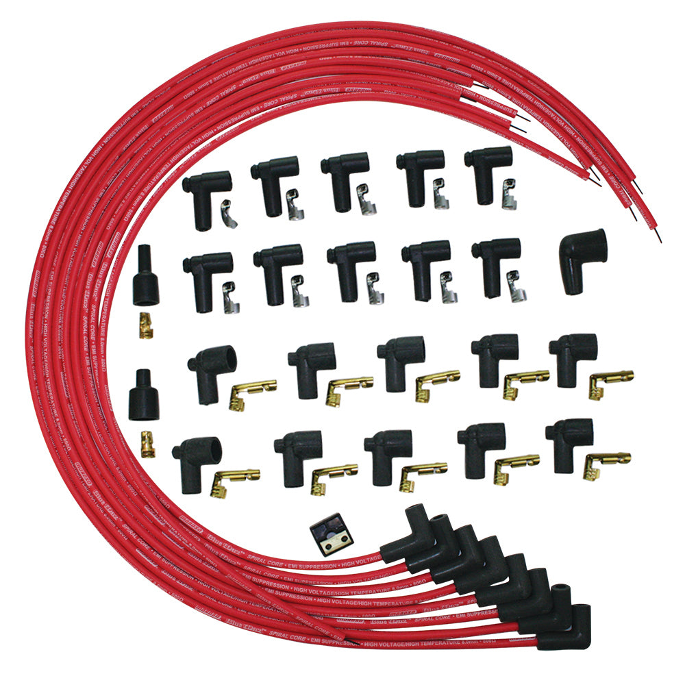 Moroso Blue Max Ignition Wire Set - Red