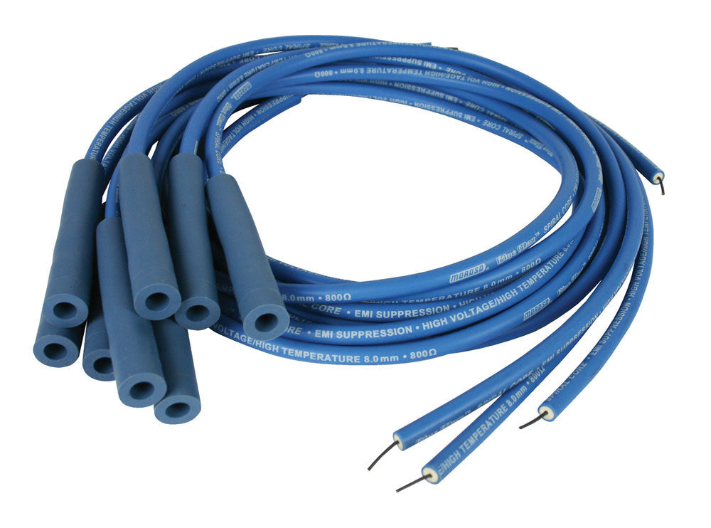 Moroso Blue Max Ignition Wire Set - Blue