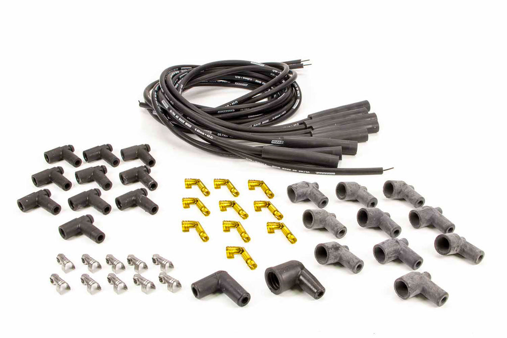 Juego de cables para bujías Moroso Ultra 40, color negro