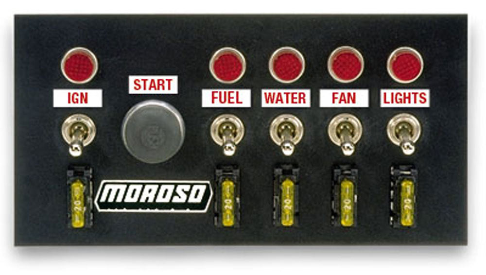 Moroso Drag Race Panel