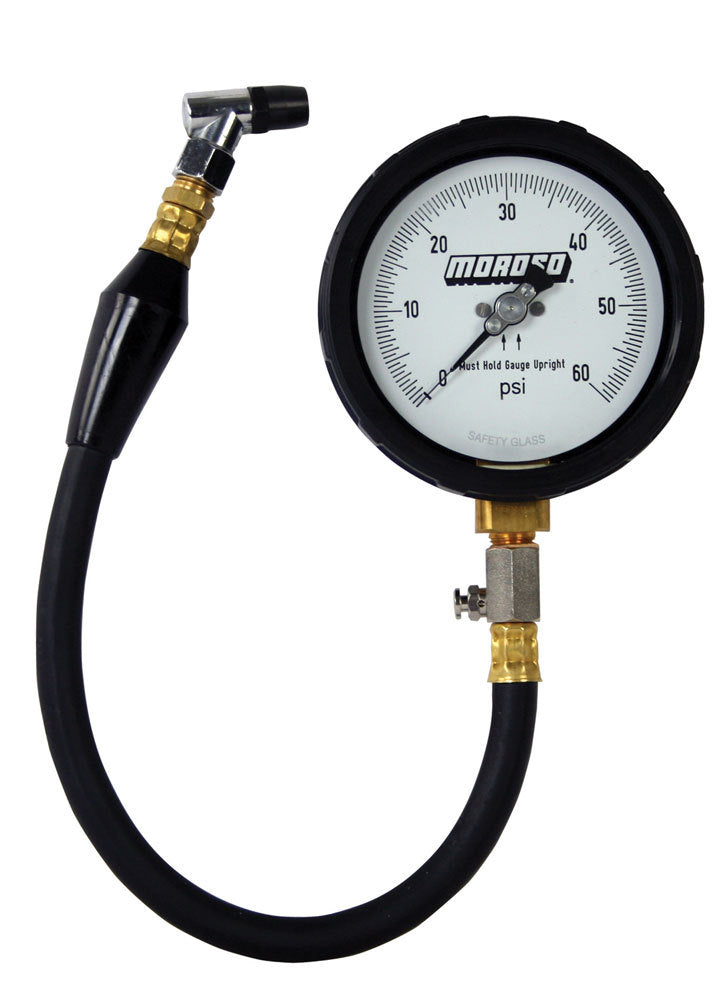 Moroso Pro Series Tire Gauge 0-60 Psi