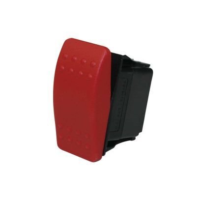 Interruptor basculante momentáneo Moroso Repl. Tapa roja