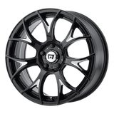 Motegi MR126 19X8.5 5X100 G-BLK MILL 40MM