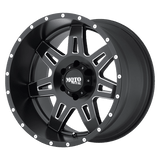 Moto Metal MO975 20X10 5X5.0 S-BLK FRESADO -24MM