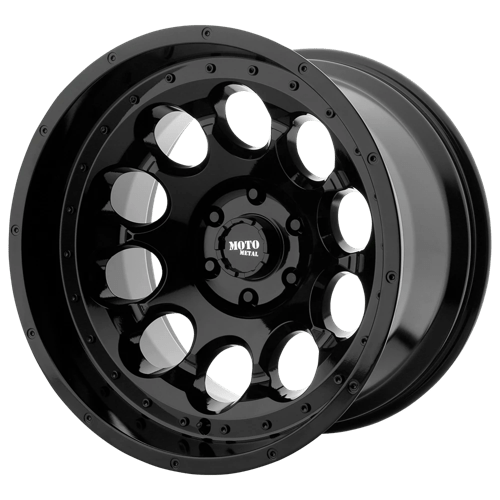 MO990 17X9 5X5.5 G-BLK -12MM