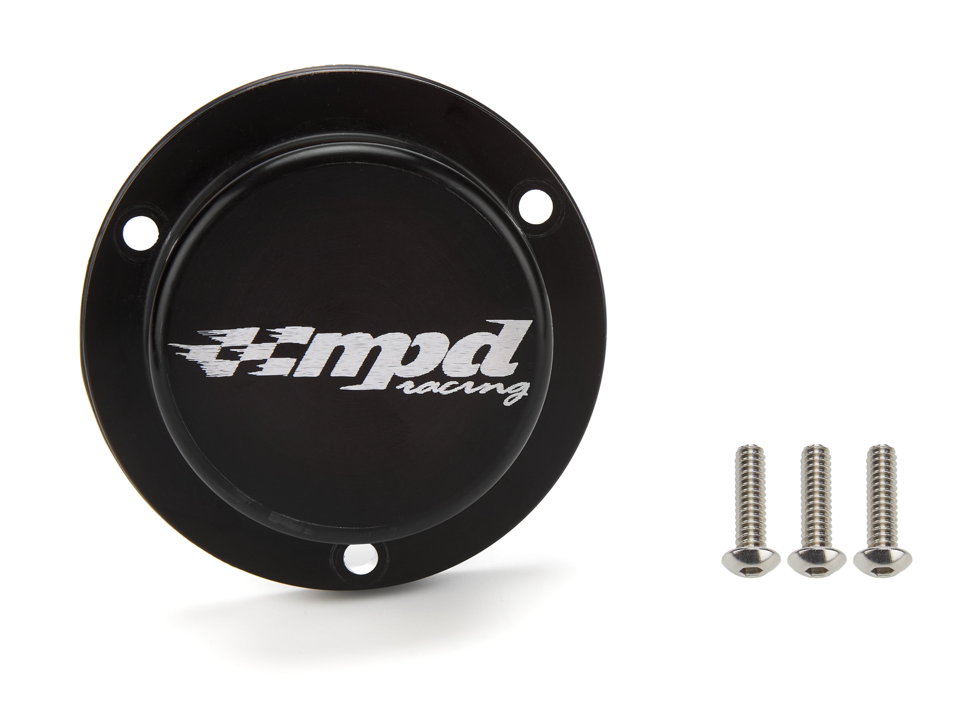MPD Racing Cap For Six Pin Hubs Black