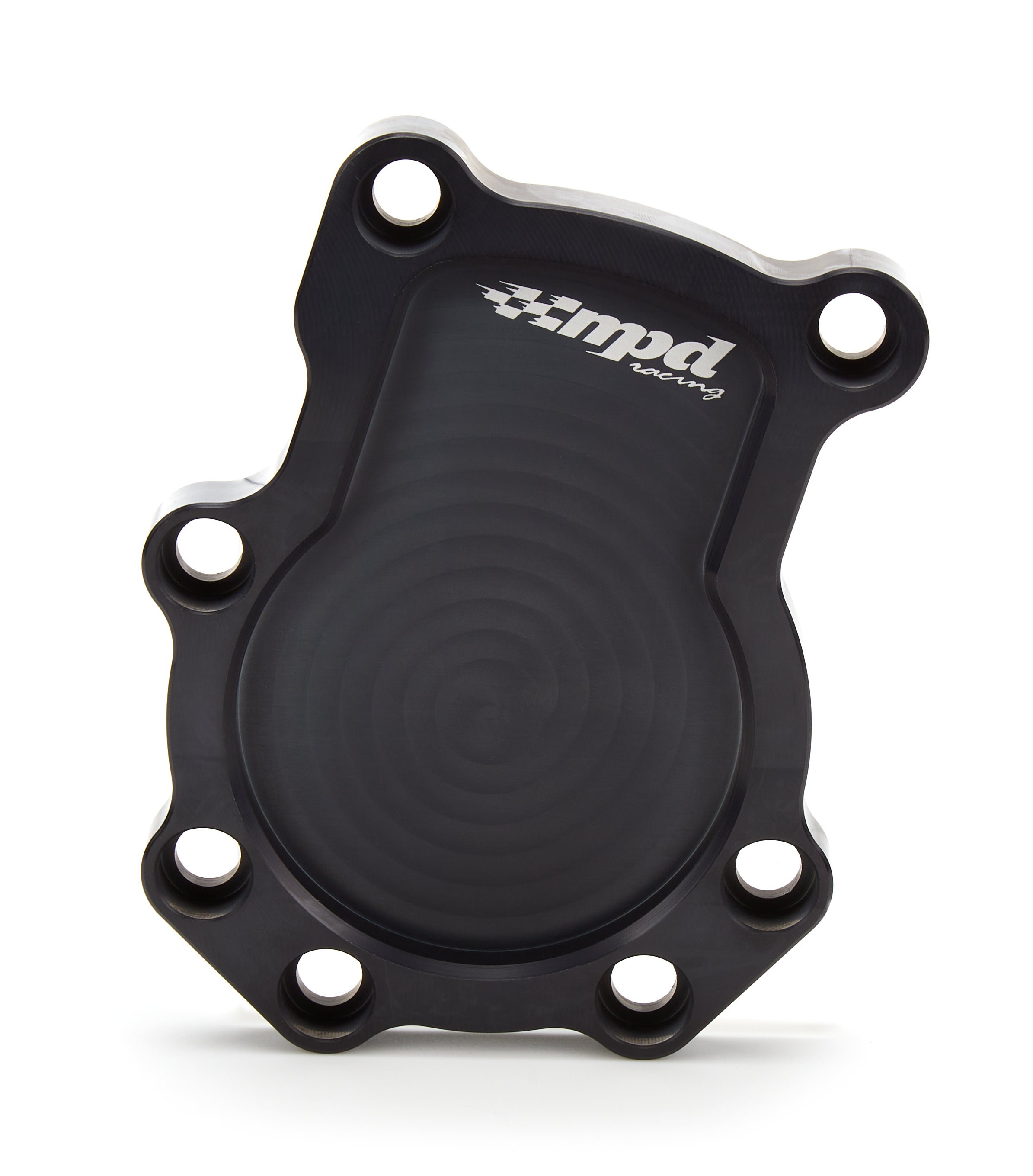 MPD Racing Dry Sump Block Off Plate Black Aluminum