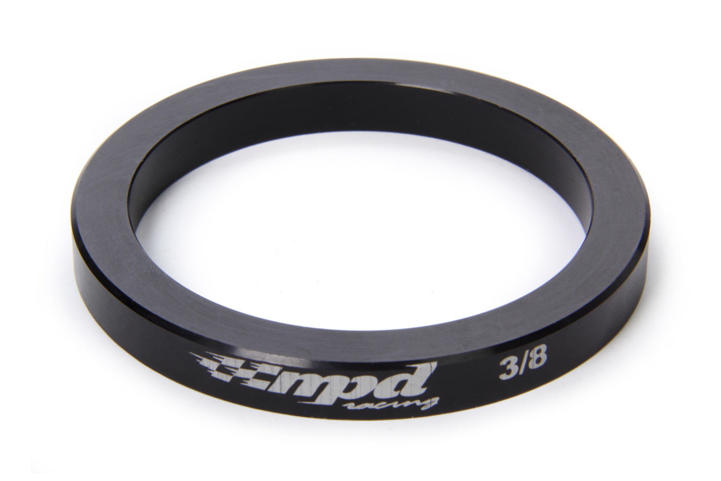 MPD Racing 3/8 Rear Axle Spacer — Straight Aluminum Black Anodized