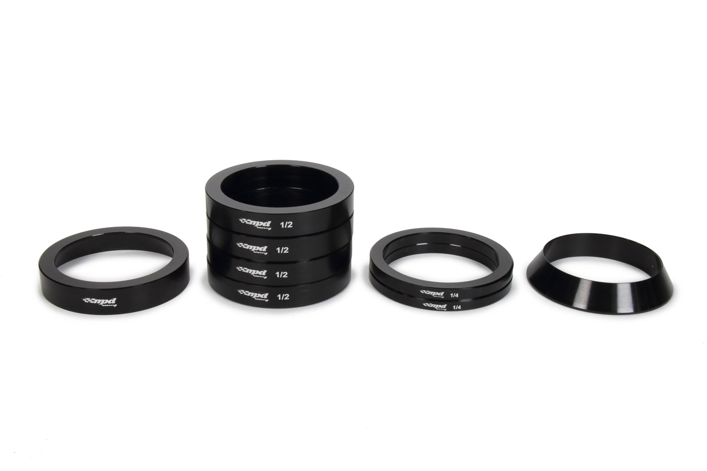 MPD Racing Midget Axle Spacer System 36-Spline Kit — Fits Midget Sprint Cars