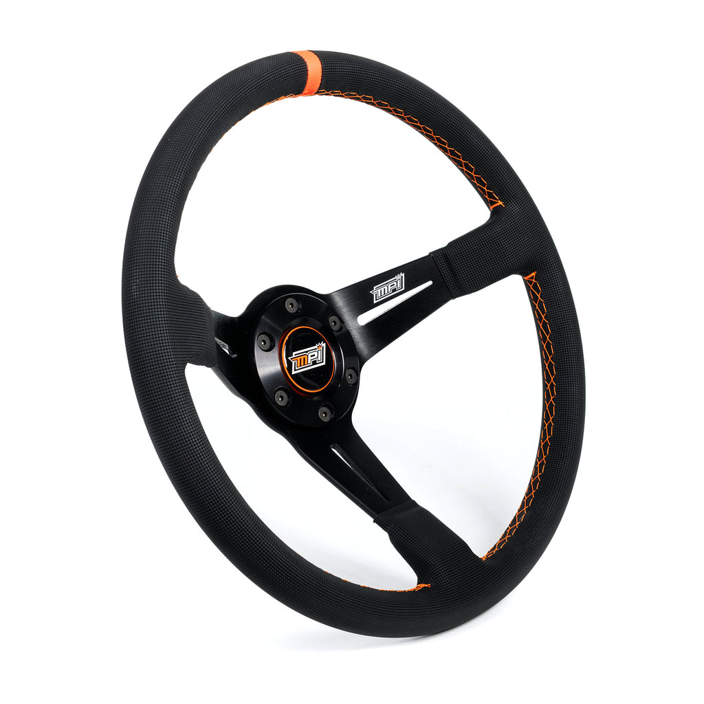 MPI Steering Wheel Drift Car 14in Suede