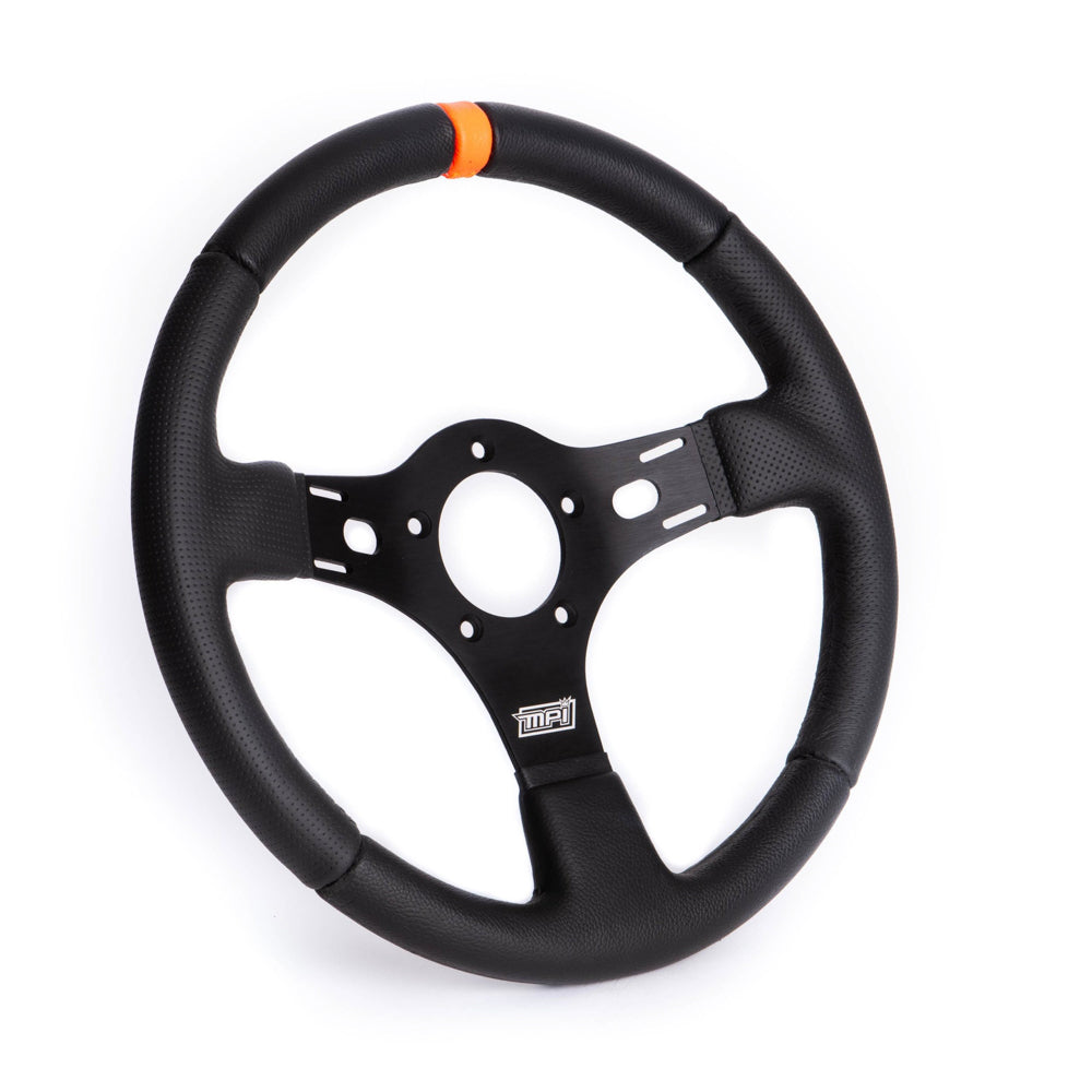 MPI 13in Drag Wheel 5-Bolt With Orange Stripe