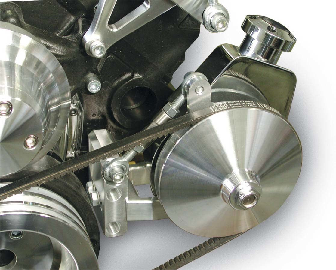 March Performance 66-77 Saginaw P/S Brackt Kit Adjustable